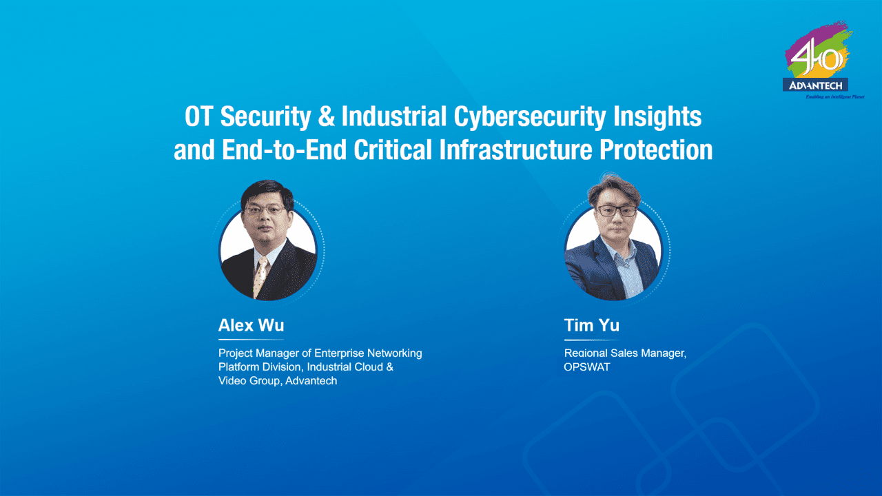 [Sector Keynote] OT Security & Industrial Cybersecurity Insights and End-to-End Critical Infrastructure Protection | 2023 IIoT WPC